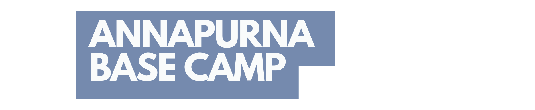 ANNAPURNA BASE CAMP